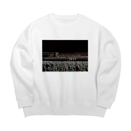 競馬秋 Big Crew Neck Sweatshirt