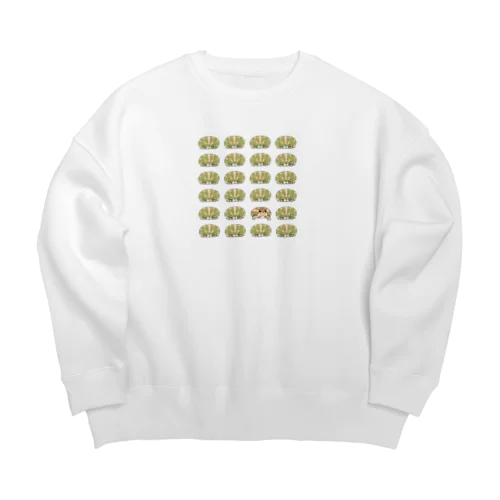 TK-pro（フクラガエル） Big Crew Neck Sweatshirt