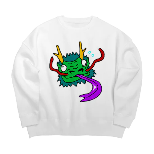 ウーロンちゃん Big Crew Neck Sweatshirt