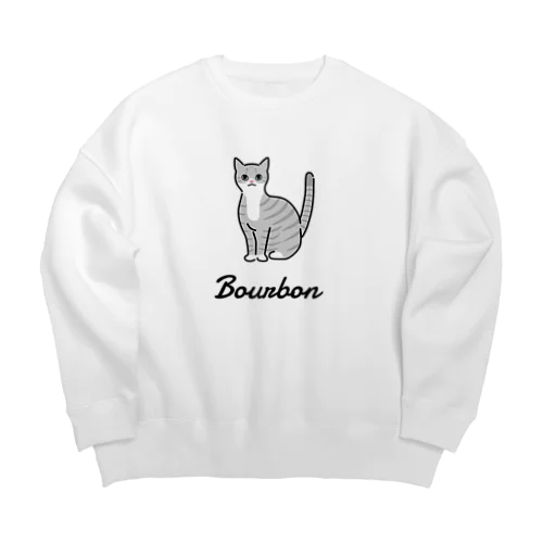 Bourbon  Big Crew Neck Sweatshirt