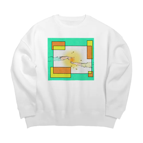 ぬくもり Big Crew Neck Sweatshirt