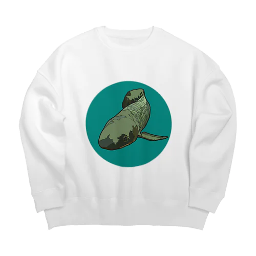 ネオケラトドゥス　ミドリ Big Crew Neck Sweatshirt