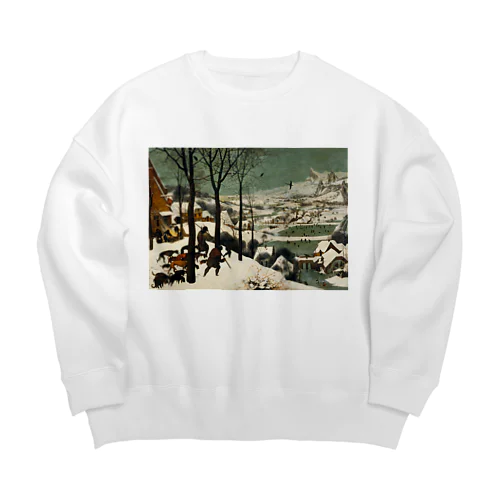 雪中の狩人 / The Hunters in the Snow Big Crew Neck Sweatshirt