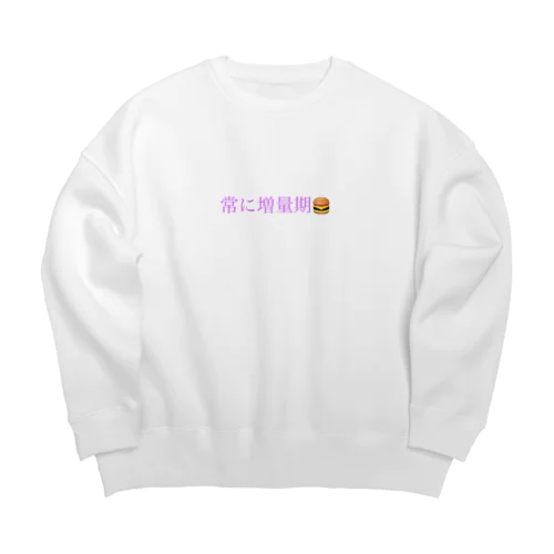 マイペース野郎 Big Crew Neck Sweatshirt