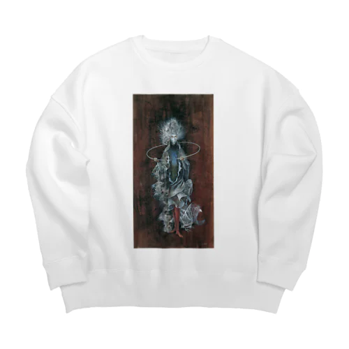 悪循環を断って Big Crew Neck Sweatshirt