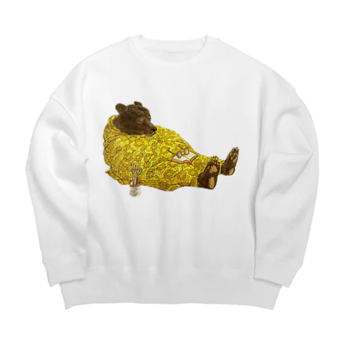 春眠　 Big Crew Neck Sweatshirt