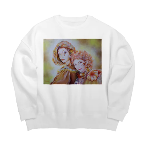 ハッピークラウン7 Big Crew Neck Sweatshirt