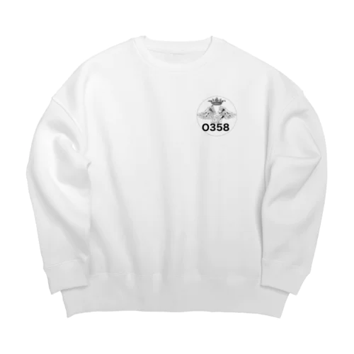 ピストンエンジェル Big Crew Neck Sweatshirt