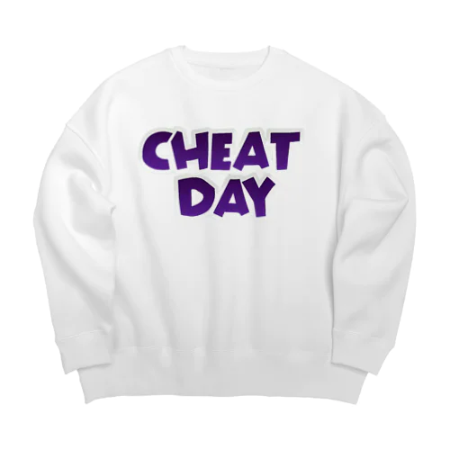 CHEAT DAY Big Crew Neck Sweatshirt