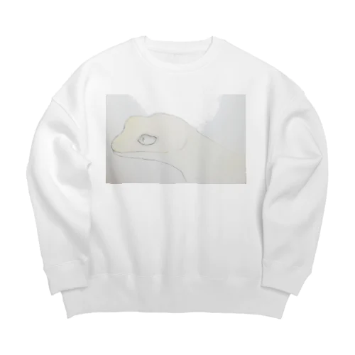 カナヘビモドキくん Big Crew Neck Sweatshirt