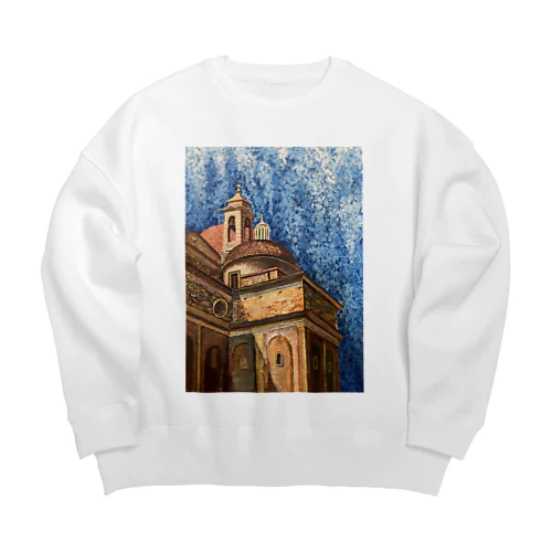 Basilica San Lorenzo  Big Crew Neck Sweatshirt