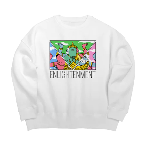 ENLIGHTENMENT Big Crew Neck Sweatshirt