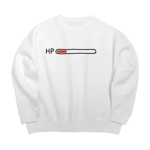 HPバー やばい Big Crew Neck Sweatshirt