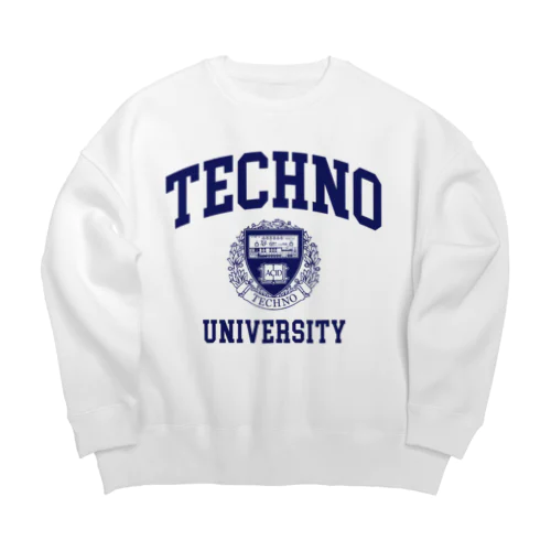 TECHNO大学A ビッグシルエットスウェット