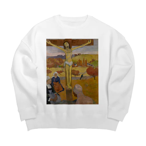 黄色いキリスト / The Yellow Christ Big Crew Neck Sweatshirt