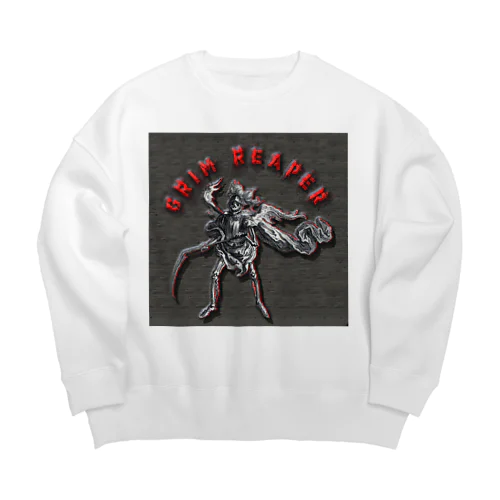 Grim Reaperー鎧を着た死神 Big Crew Neck Sweatshirt