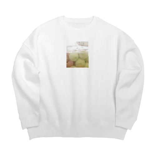 うるおう梅酒 Big Crew Neck Sweatshirt