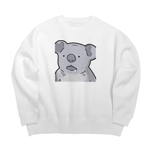 コアラの生態調べてたら恋愛相談サイトに飛んでた件 Big Crew Neck Sweatshirt