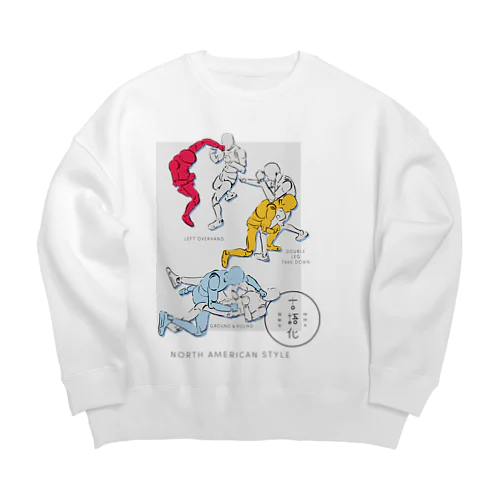 北米スタイルA Big Crew Neck Sweatshirt