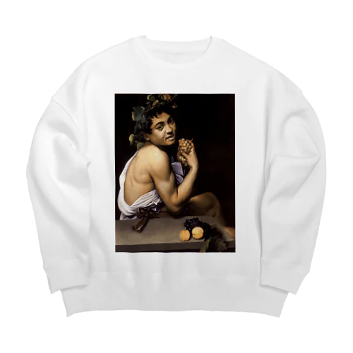 病めるバッカス / Young Sick Bacchus Big Crew Neck Sweatshirt