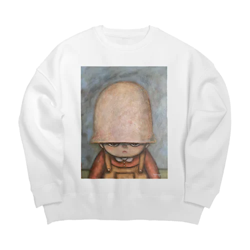 ヘルメットボーイ・ソラヲ Big Crew Neck Sweatshirt