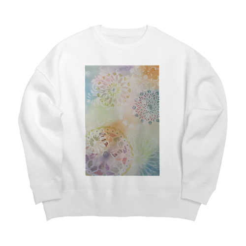 エネルギーアート Big Crew Neck Sweatshirt