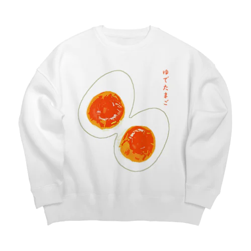 ゆでたまご_230625_999999 Big Crew Neck Sweatshirt