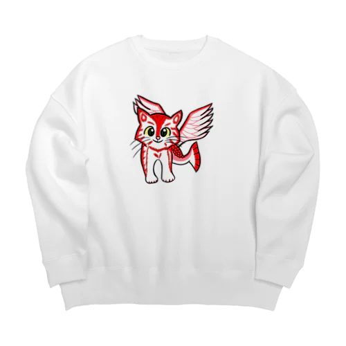 0022・合体生物（じゅうにブランド） Big Crew Neck Sweatshirt