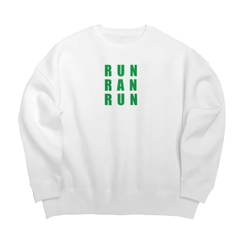 RUN RAN RUN Big Crew Neck Sweatshirt