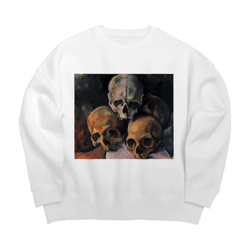 積み重ねた骸骨 / Pyramid of Skulls Big Crew Neck Sweatshirt