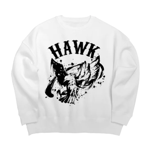 HAWK Big Crew Neck Sweatshirt