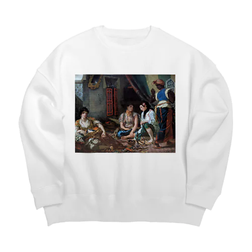 アルジェの女たち / Women of Algiers in their Apartment Big Crew Neck Sweatshirt