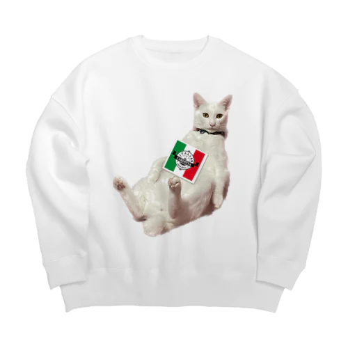 カルロッタ🇮🇹亀⑨ Big Crew Neck Sweatshirt