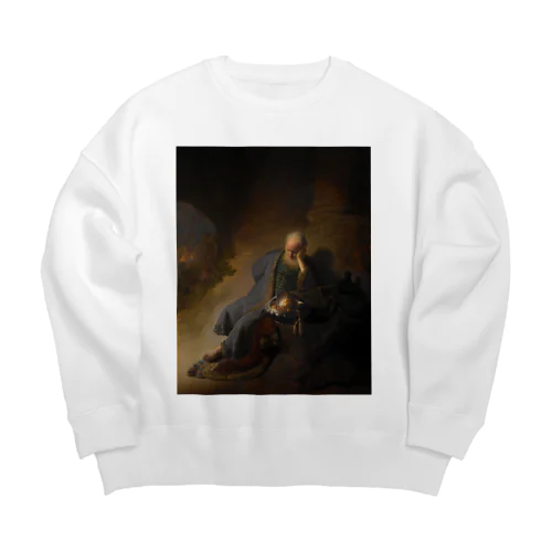 エルサレムの滅亡を嘆くエレミヤ /  Jeremiah Lamenting the Destruction of Jerusalem Big Crew Neck Sweatshirt