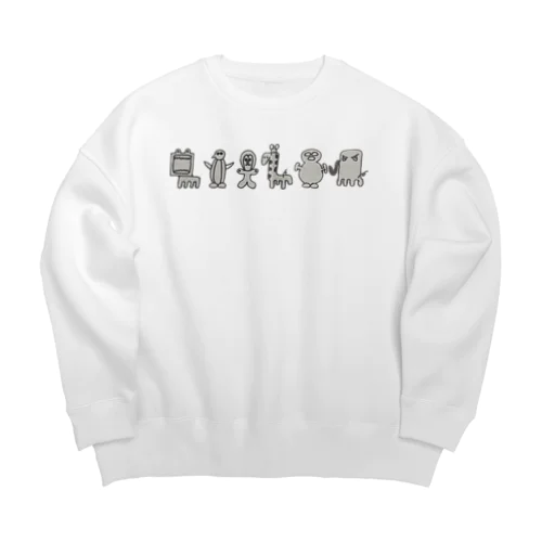 どうぶつえん Big Crew Neck Sweatshirt