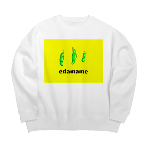 EDAMAME 陰影ver. Big Crew Neck Sweatshirt