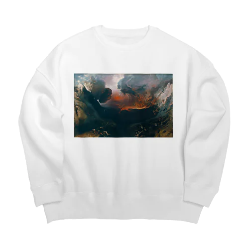 神の大いなる怒りの日 / The Great Day of His Wrath Big Crew Neck Sweatshirt