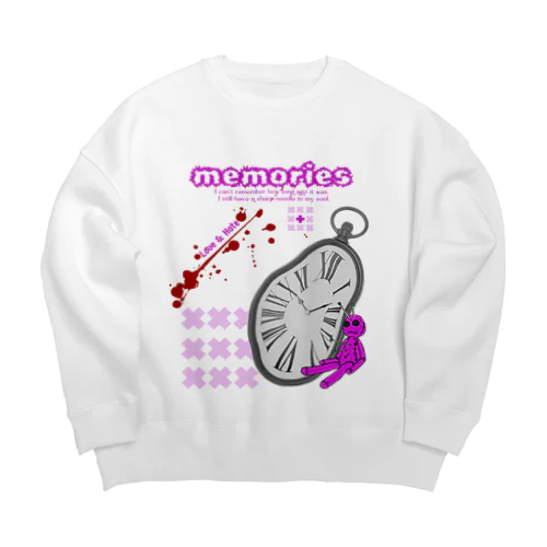 memories Big Crew Neck Sweatshirt