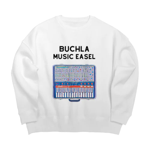 Buchla Music Easel Vintage Synthesizer Big Crew Neck Sweatshirt