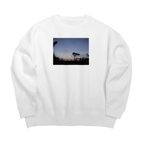 夕方 Big Crew Neck Sweatshirt