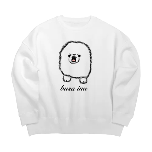 busa inu Big Crew Neck Sweatshirt