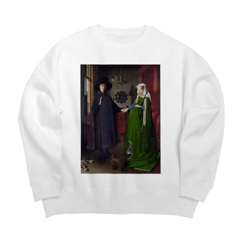 アルノルフィーニ夫妻像 / The Arnolfini Portrait Big Crew Neck Sweatshirt