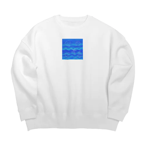 夏の海 Big Crew Neck Sweatshirt