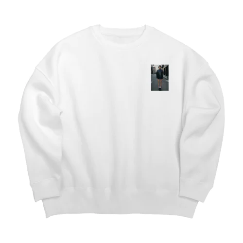 ストリートスナップ#001 Big Crew Neck Sweatshirt