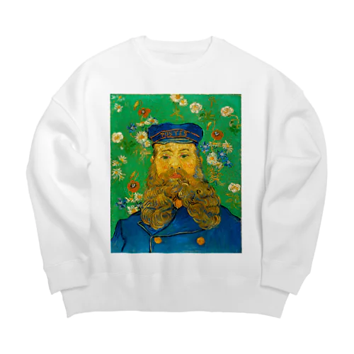 郵便配達人ジョゼフ・ルーラン / Portrait of Joseph Roulin Big Crew Neck Sweatshirt