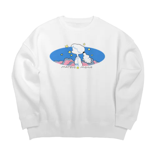 星にくちづけ Big Crew Neck Sweatshirt