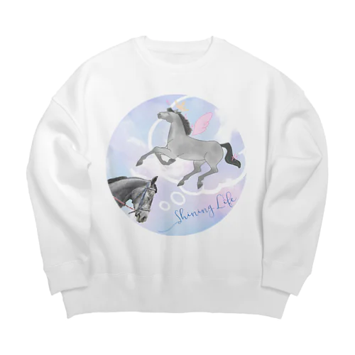 Dreamin' Maihime. by Horse Support Center Big Crew Neck Sweatshirt