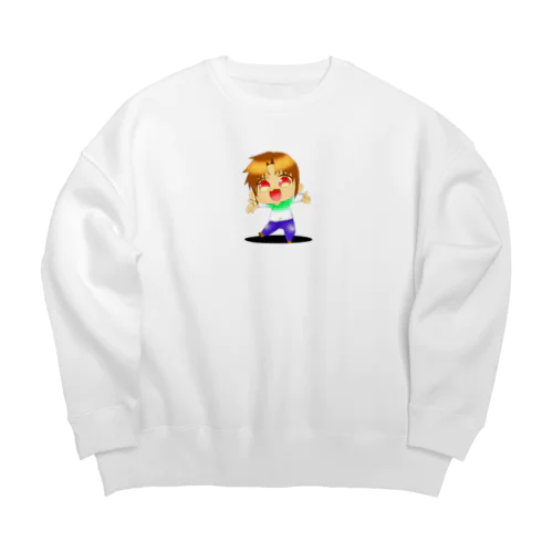 ケイチャンネル公式グッズ　ちびケイシリーズ Big Crew Neck Sweatshirt