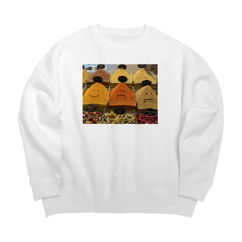 スマイルスパイス Big Crew Neck Sweatshirt