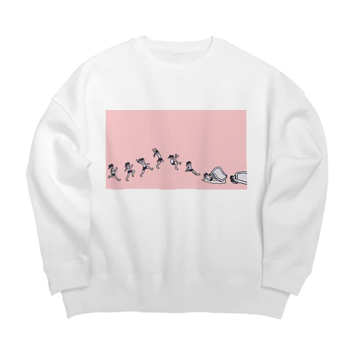 アクロバティック就寝 Big Crew Neck Sweatshirt